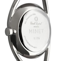 Stříbrné dámské hodinky MINET ICON PURE SILVER MESH